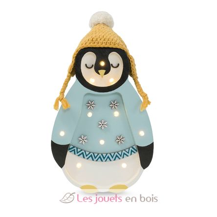 Pinguin-Nachtlampe blau LL067-436 Little Lights 1