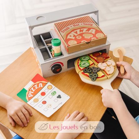 Pizzatheke aus Holz MD19465 Melissa & Doug 6