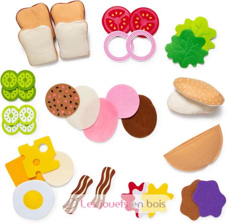 Felt Essen Pizza-Set M&D13954-4029 Melissa & Doug 2