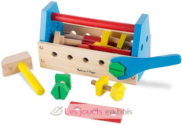 Werkzeugset zum Mitnehmen Holzspielzeug MD-10494 Melissa & Doug 1