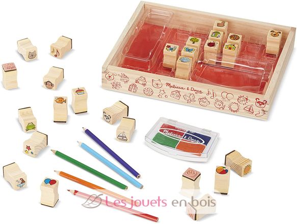 Stempelsatz mit Lieblingssachen MD-19362 Melissa & Doug 4