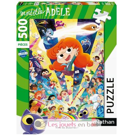 Puzzle Mortelle Adèle 500 Stck. N12000983 Nathan 1