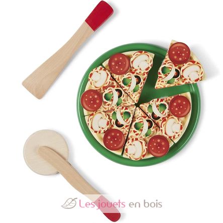 Holz-Pizza-Party M&D10167-4002 Melissa & Doug 3