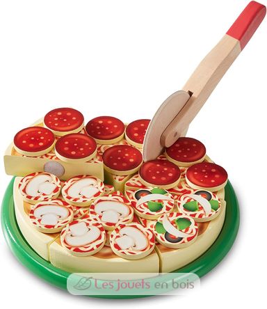 Holz-Pizza-Party M&D10167-4002 Melissa & Doug 5