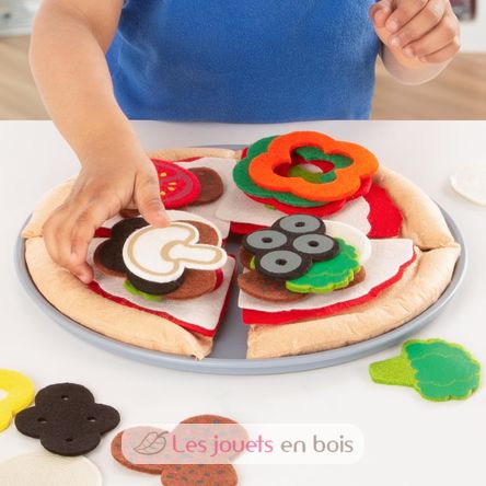 Felt Essen Pizza-Set M&D13974-4028 Melissa & Doug 4