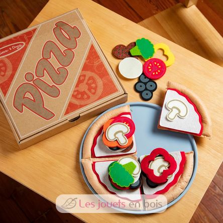 Felt Essen Pizza-Set M&D13974-4028 Melissa & Doug 5