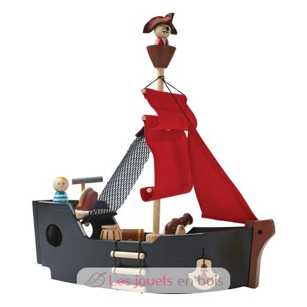 Piratenschiff aus Holz PT6114 Plan Toys 1