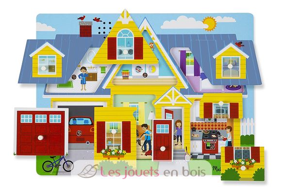 Sound-Puzzle Haus M&D10734 Melissa & Doug 2