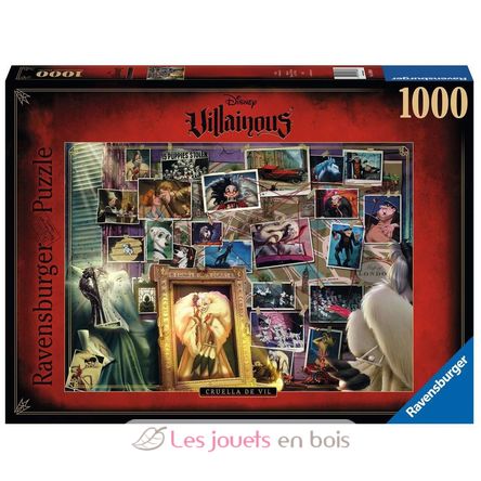 Puzzle Cruella Disney Villainous 1000 Teile RAV-120003939 Ravensburger 1