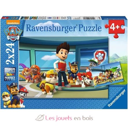 Puzzle Paw Patrol 2x24pcs RAV-09085 Ravensburger 1