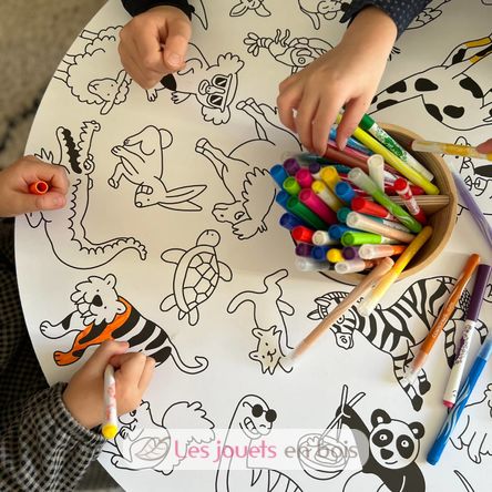 Nachfüllpack mit 20 Blättern XXL Drawin'kids x OMY DK-Refill90OMY Drawin’Kids 6