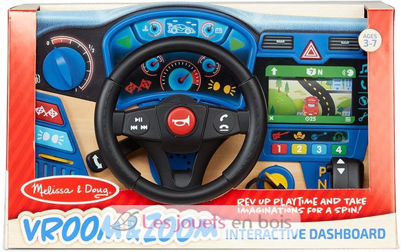 Interaktives Dashboard von Vroom & Zoom MD-41705 Melissa & Doug 2