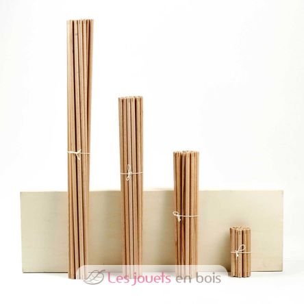 Holzleisten für Trigonos-Bauspiele TR-KIT-20-BAGUETTES Trigonos 1