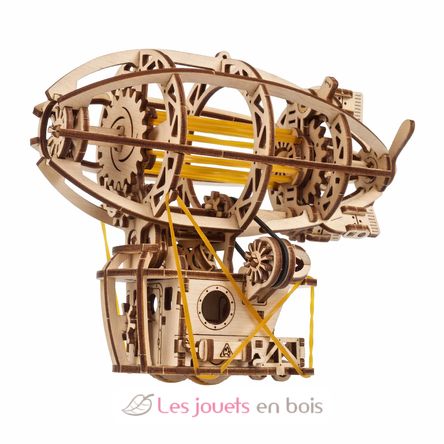 Mini Steampunk-Luftschiff Mechanische Modell Bausatz U-70226 Ugears 3