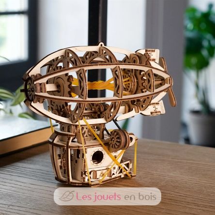 Mini Steampunk-Luftschiff Mechanische Modell Bausatz U-70226 Ugears 4