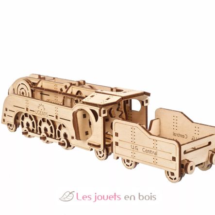 Mini-Eisenbahn Mechanische Modell Bausatz U-70228 Ugears 4