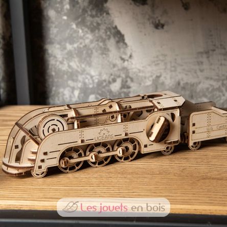 Mini-Eisenbahn Mechanische Modell Bausatz U-70228 Ugears 5