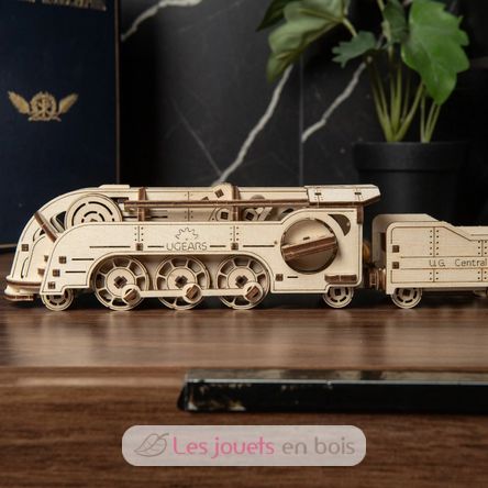 Mini-Eisenbahn Mechanische Modell Bausatz U-70228 Ugears 6