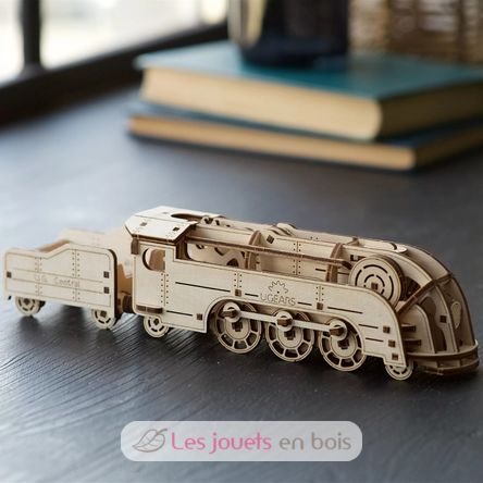 Mini-Eisenbahn Mechanische Modell Bausatz U-70228 Ugears 7